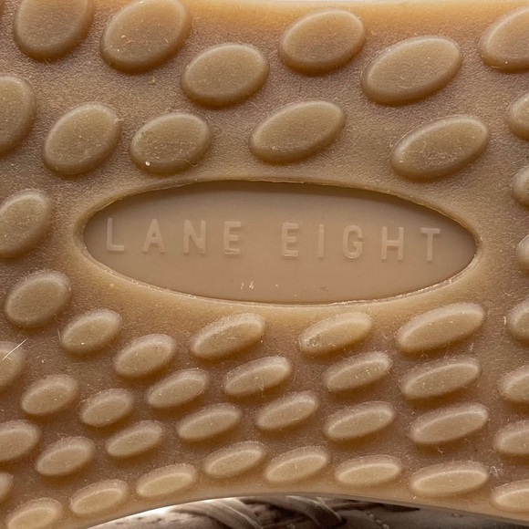 Lane Eight Mens Shoes 9 Trainer AD 1 Dusty Taupe Brown Low Top Athletic Sneakers - Picture 11 of 12